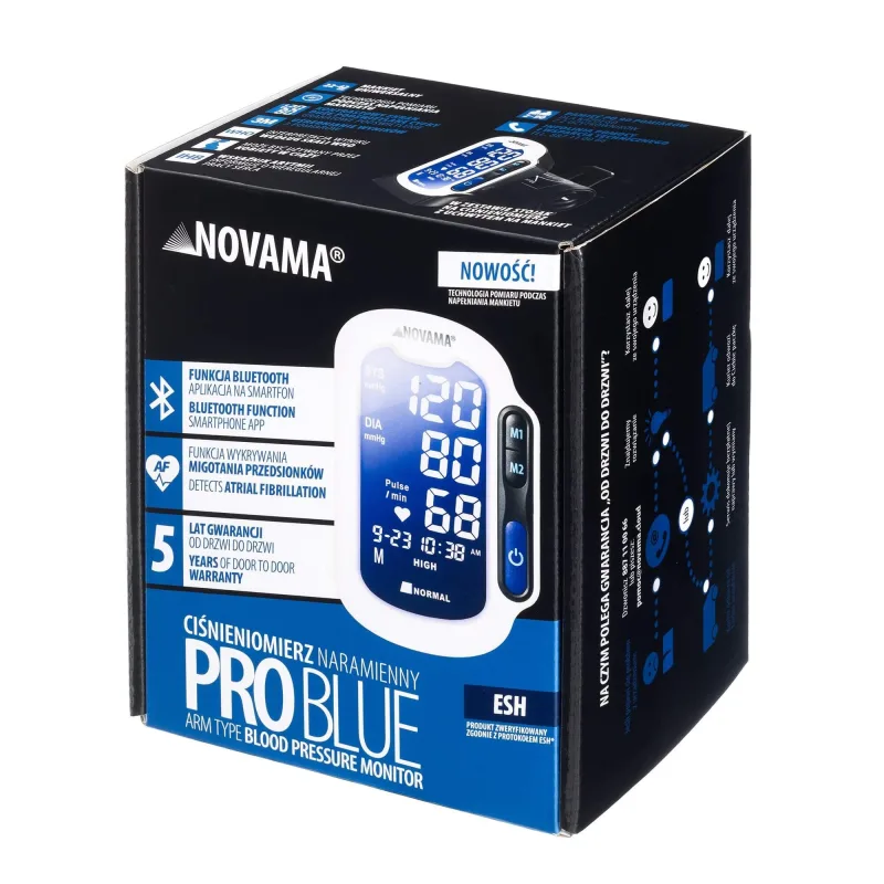 Novama Pro Blue, tensiometru automat pentru brațul superior cu bluetooth — preț și oferte