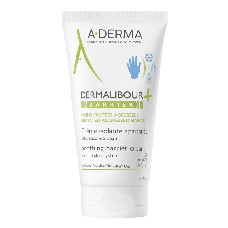 A-Derma Dermalibour+ Barrier, cremă izolatoare împotriva iritanților, 50 ml — preț și oferte