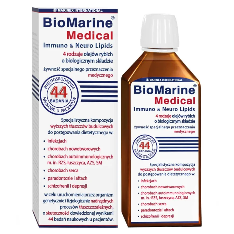 BioMarine Medical Immuno & Neuro Lipids, 200 ml — preț și oferte