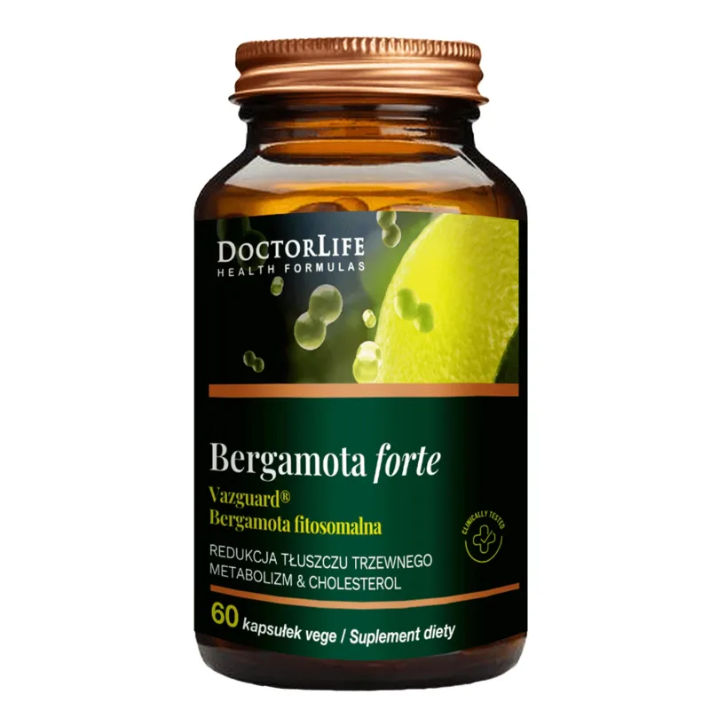 Doctor Life Bergamot Forte, 60 capsule vegetale — preț și oferte
