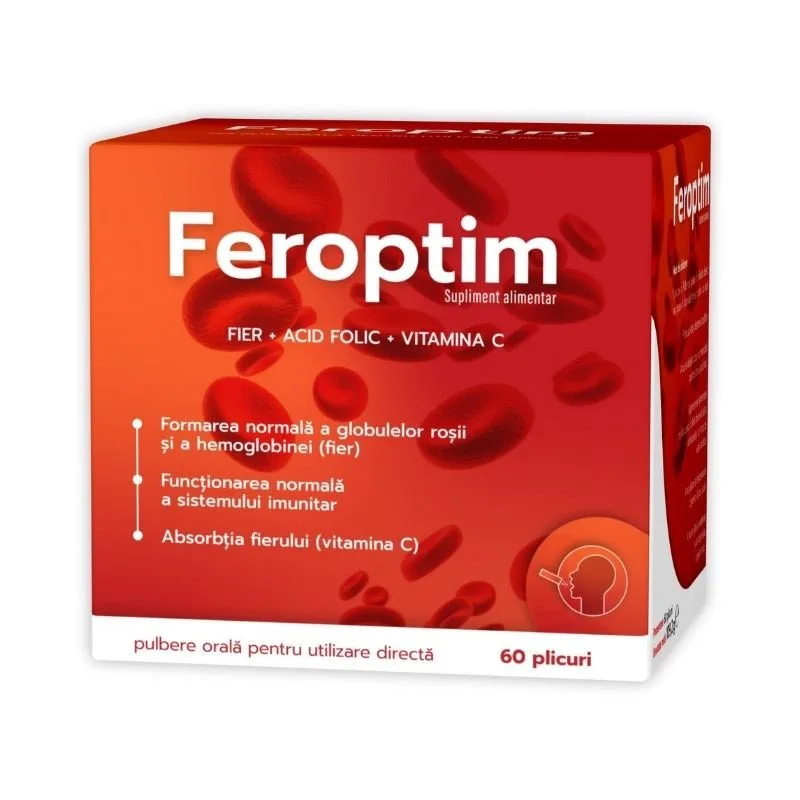 Feroptim, 60 plicuri, Zdrovit — preț și oferte