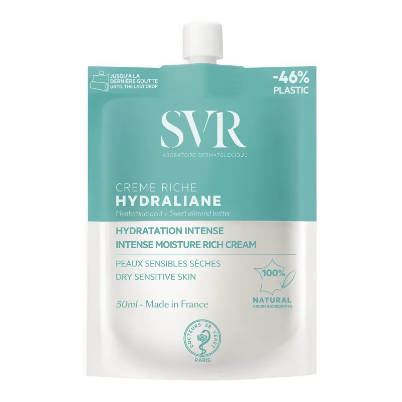 SVR Hydraliane Riche, cremă hidratantă intensivă pentru pielea uscată și foarte uscată, 50 ml — preț și oferte