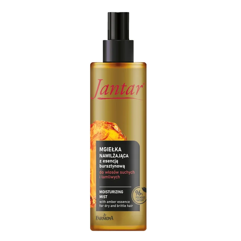 Farmona Jantar, ceață hidratantă cu esență de chihlimbar, păr uscat și fragil, 200 ml — preț și oferte