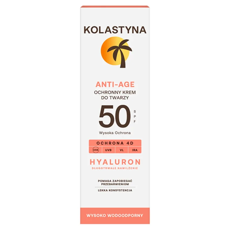 Kolastyna, cremă de față anti-îmbătrânire, SPF 50, 50 ml — preț și oferte