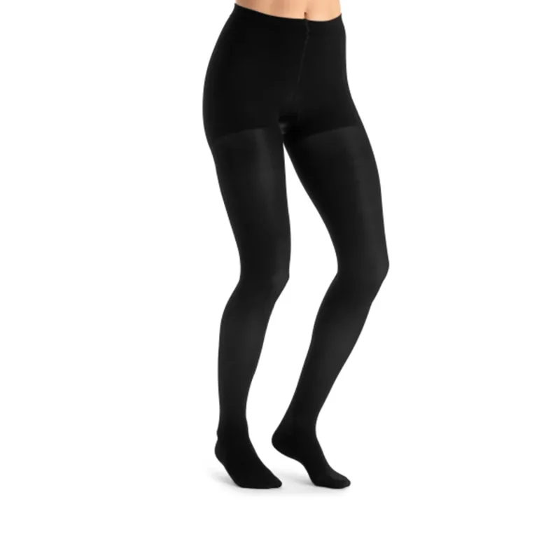 Jobst Ultra Sheer, colanți de compresie, CCL2, deget închis, mărimea 5, negru — preț și oferte