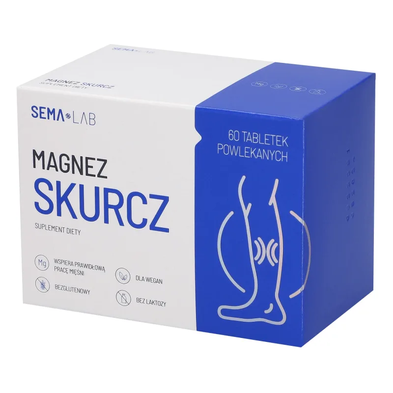 SEMA Lab Magnesiu contracție, 60 comprimate filmate — preț și oferte