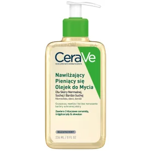 Ulei de curățare spumant-hidratant CeraVe, cu ceramide, piele normal-uscatǎ, 236 ml, L'Oréal