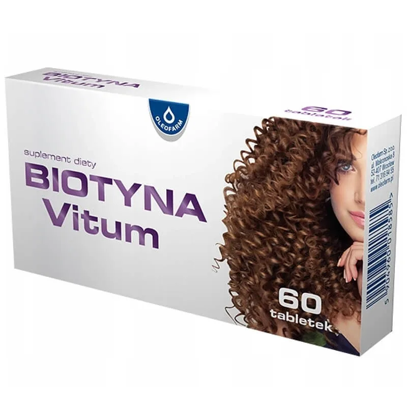 Biotin-Vitum 2,5 mg, 60 comprimate — preț și oferte