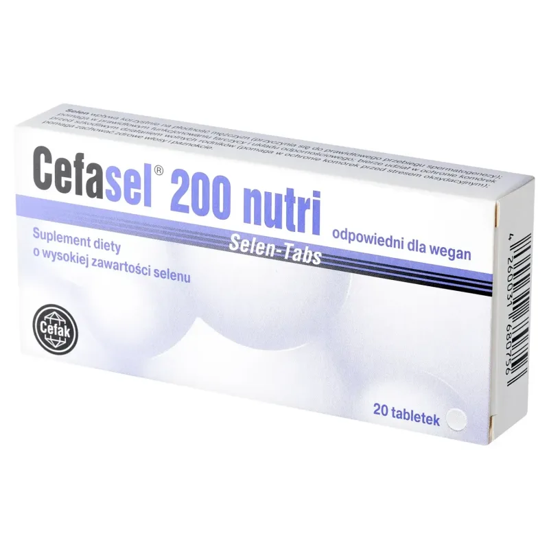Cefasel 200 Nutri Selenium-Tabs, 20 comprimate — preț și oferte