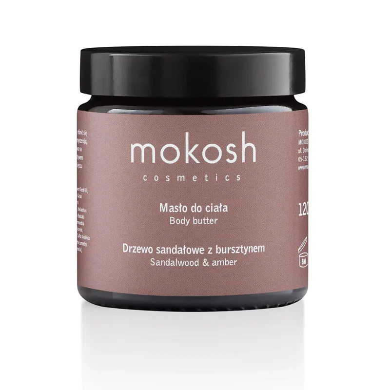 Mokosh, unt de corp, lemn de santal cu ambră, 120 ml Mokosh Icon — preț și oferte