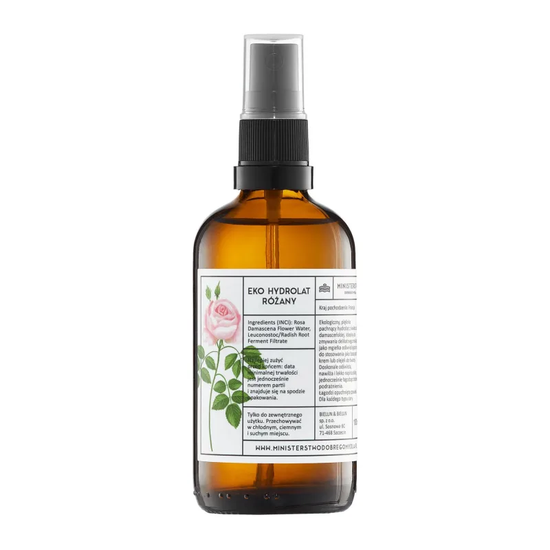 Ministry of Good Soap, eco rose hydrolate, 100 ml Ministerstwo Dobrego Mydla — preț și oferte