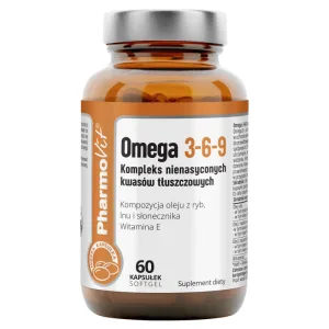 PharmoVit Omega 3-6-9, un complex de acizi grași nesaturați, 60 capsule softgel
