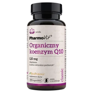 PharmoVit Coenzima Q10 organică 120 mg, 60 capsule