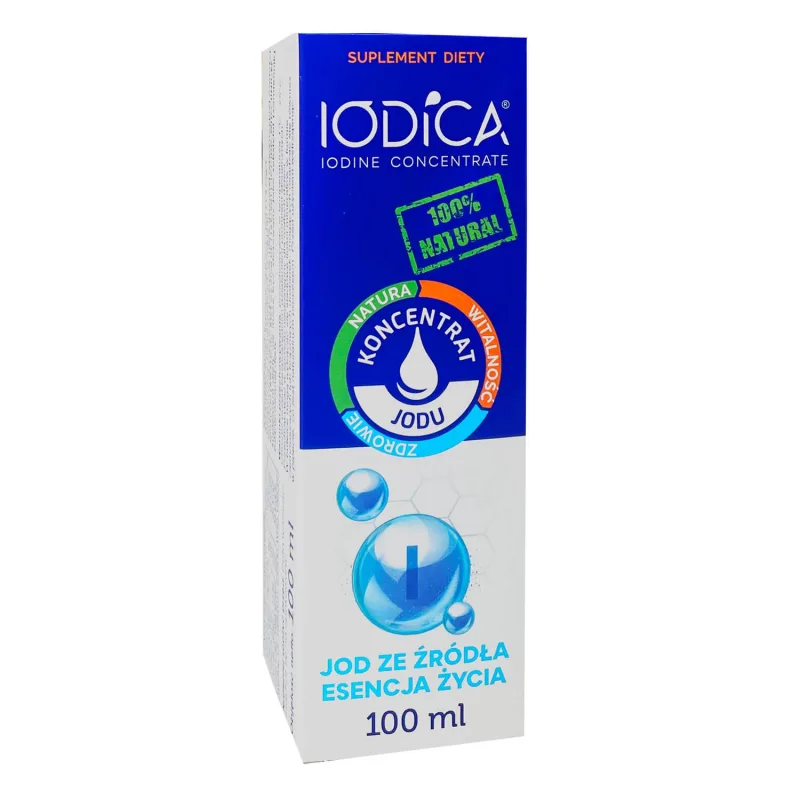 Iodica, concentrat de iod, lichid, 100 ml — preț și oferte