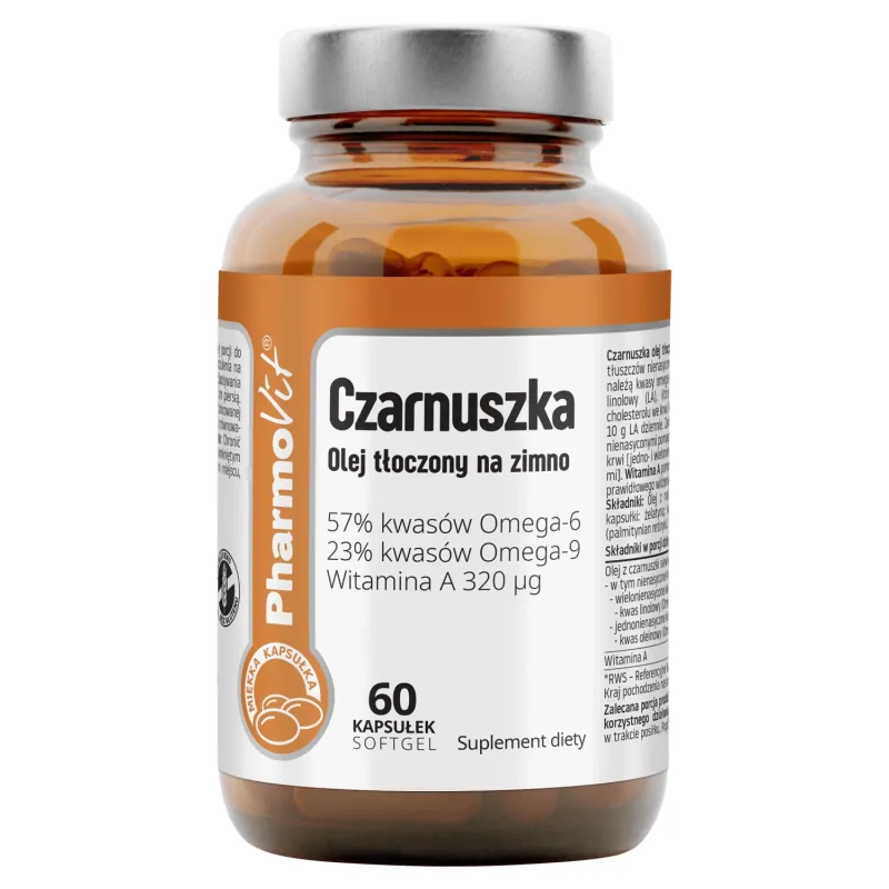PharmoVit Chimen, ulei presat la rece, 60 capsule softgel — preț și oferte