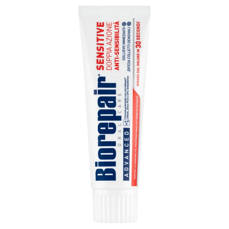 Biorepair Peribioma, pastă de dinți, protecția gingiilor, fără fluor, 75 ml — preț și oferte