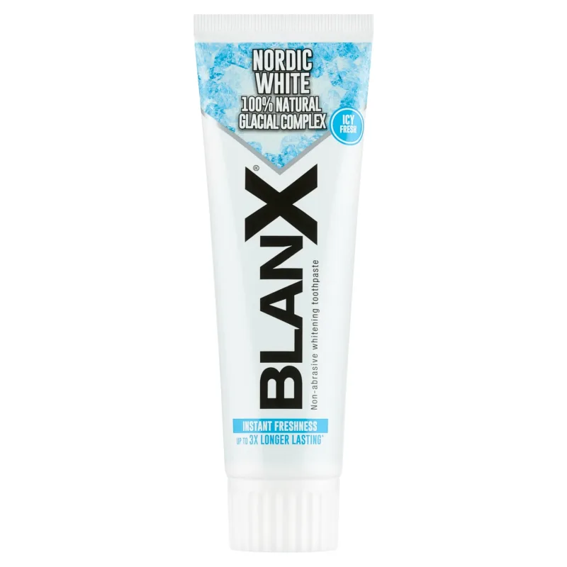 BlanX Nordic White, pastă de dinți albitoare, 75 ml — preț și oferte