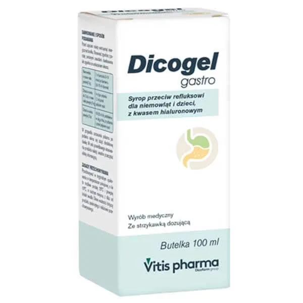 Dicogel Gastro, sirop anti-reflux, pentru sugari și copii, 100 ml — preț și oferte