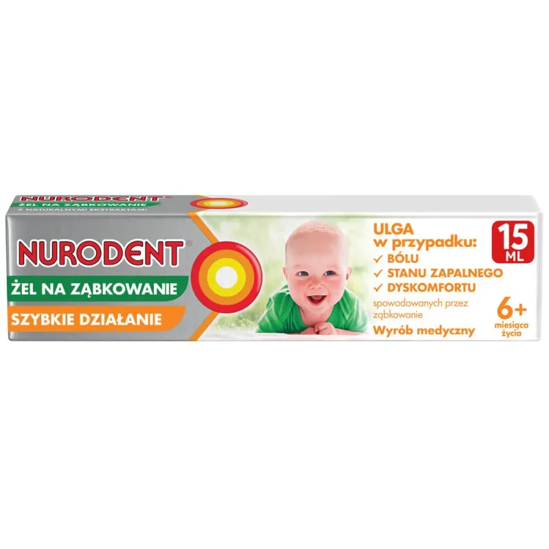 Nurodent, gel pentru dentiție, 15 ml Reckitt Benckiser — preț și oferte
