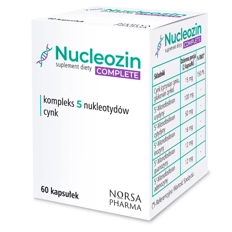 Nucleozin Complete, 60 capsule — preț și oferte