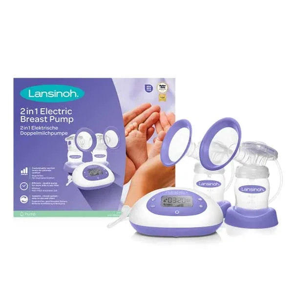 Lansinoh, pompă de sân electrică 2 în 1, pentru doi sâni — preț și oferte