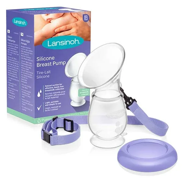 Lansinoh, pompă de sân cu silicon, 1 buc. — preț și oferte