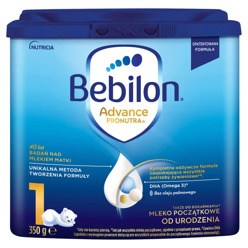 Bebilon Advance Pronutra 1, lapte pentru sugari, de la naștere, 350 g — preț și oferte