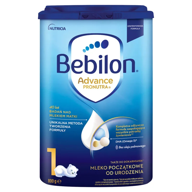 Bebilon Advance Pronutra 1, lapte pentru sugari, de la naștere, 800 g — preț și oferte
