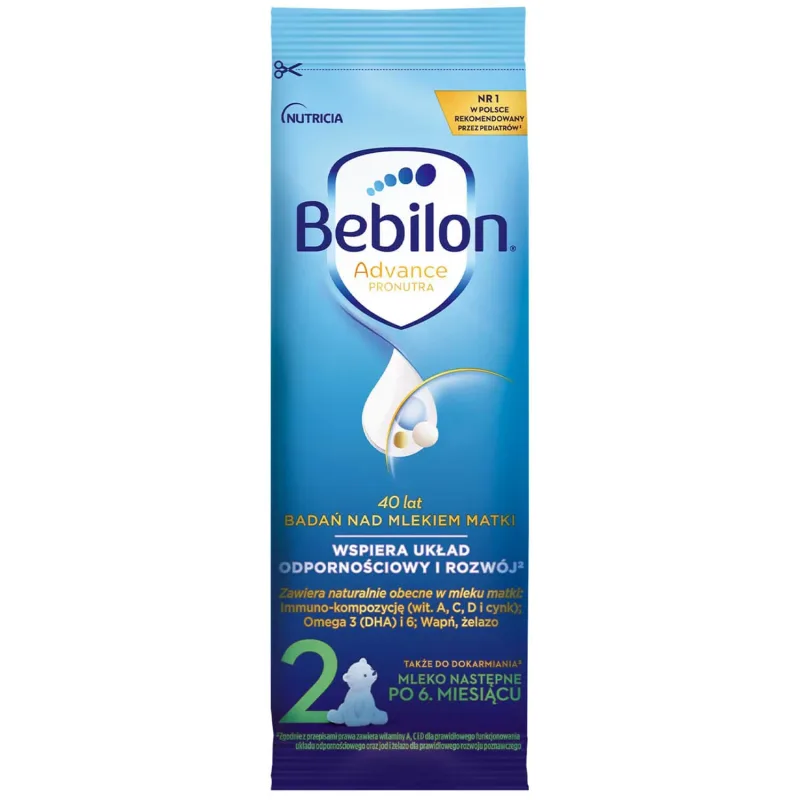 Bebilon Advance Pronutra 2, lapte de continuare, peste 6 luni, 28,8 g x 1 plic — preț și oferte