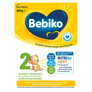 Bebiko 2 Nutriflor Expert lapte de continuare, peste 6 luni, 350 g