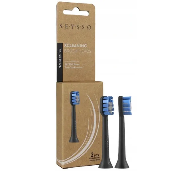 Seysso XCleaning, vârfuri de schimb pentru periuța de dinți sonică Planet Range, 2 bucăți — preț și oferte