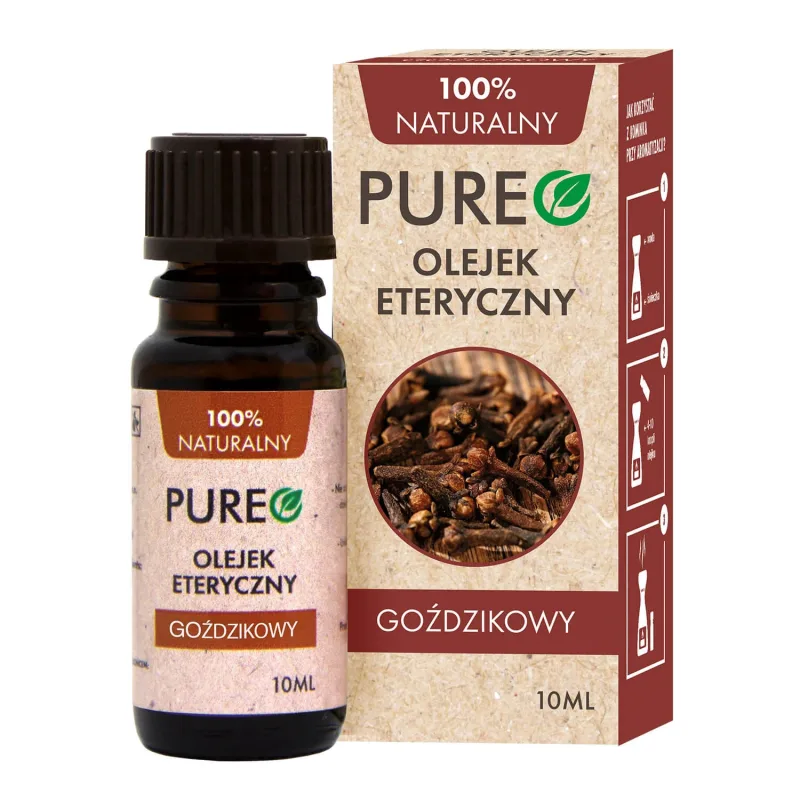 Pureo, ulei esențial de cuișoare, 10 ml — preț și oferte
