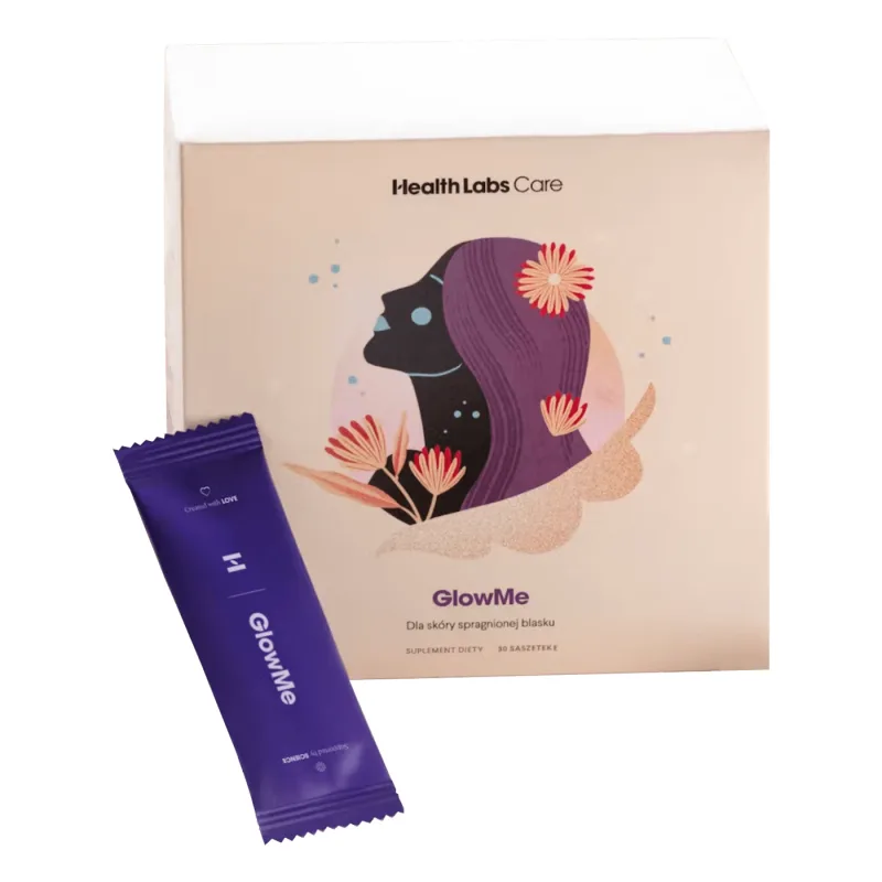 Health Labs GlowMe, aromă de zmeură, 30 pliculețe — preț și oferte