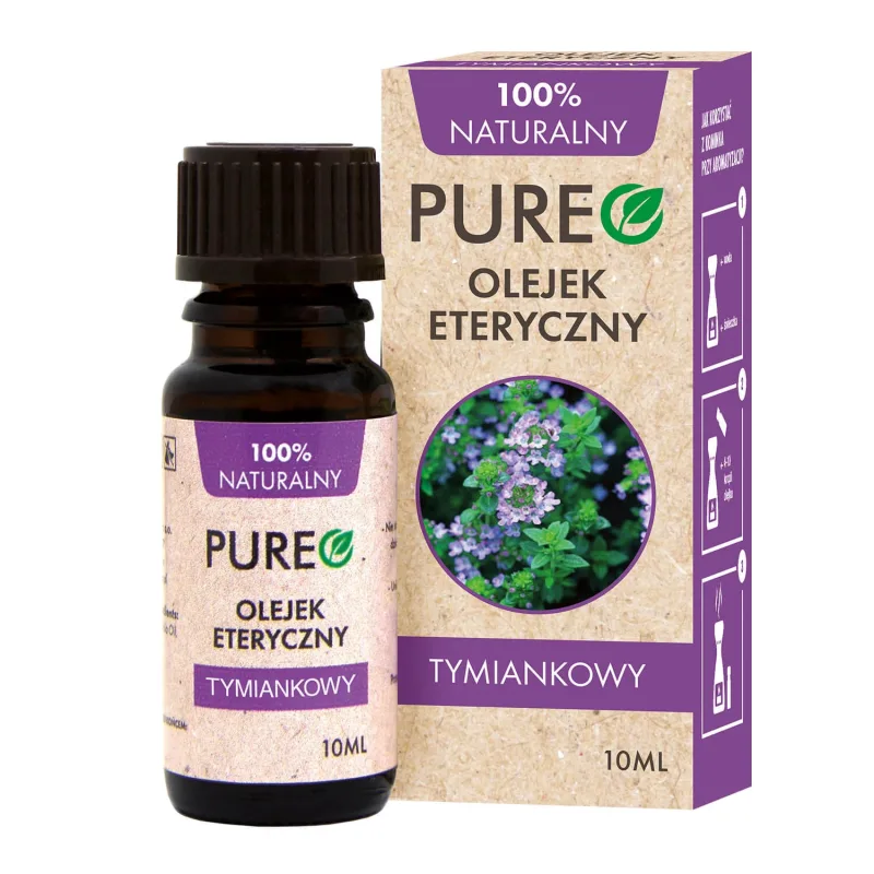 Pureo, ulei esențial de cimbru, 10 ml — preț și oferte