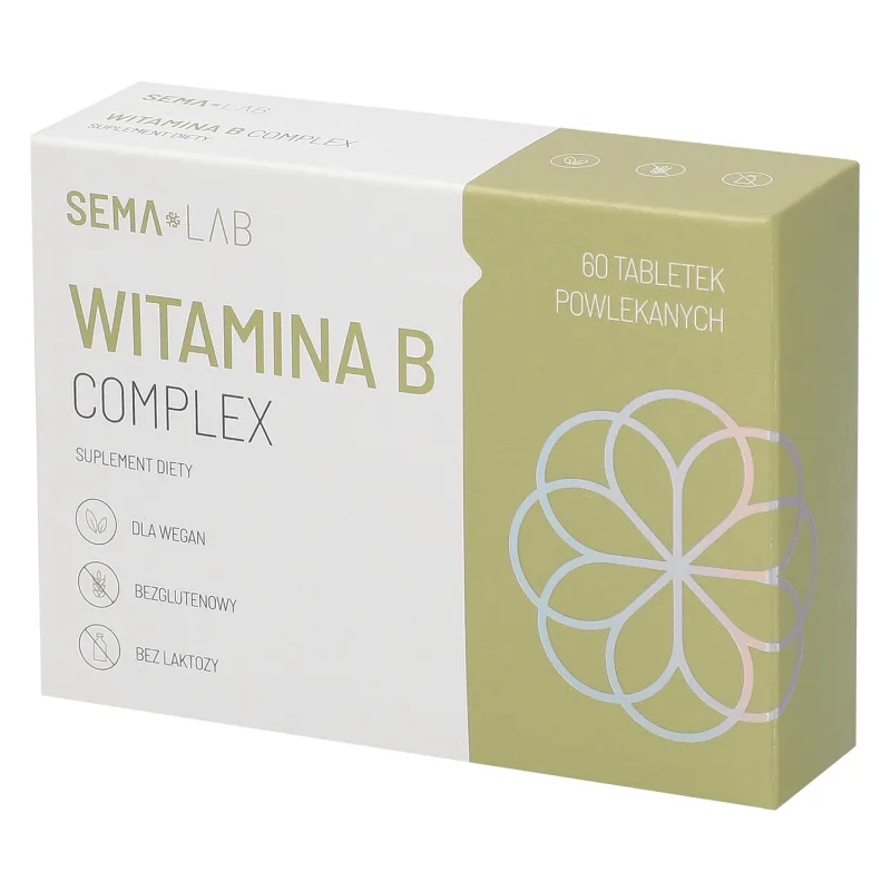 SEMA Lab Vitamin B Complex, 60 comprimate filmate — preț și oferte