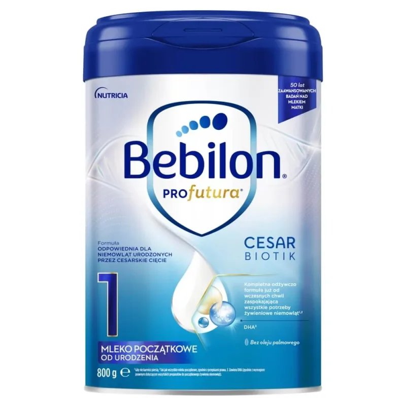 Bebilon Profutura CesarBiotik 1, lapte pentru sugari, de la naștere, 800 g — preț și oferte