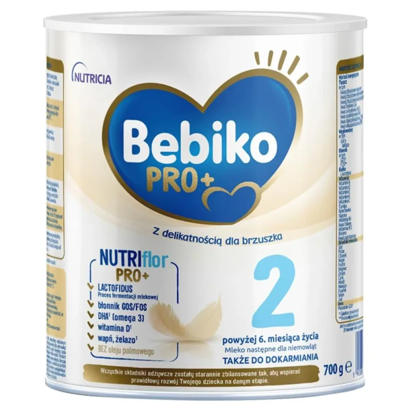 Bebiko Pro+ 2 Nutriflor Pro+, lapte de continuare, peste 6 luni, 700 g — preț și oferte
