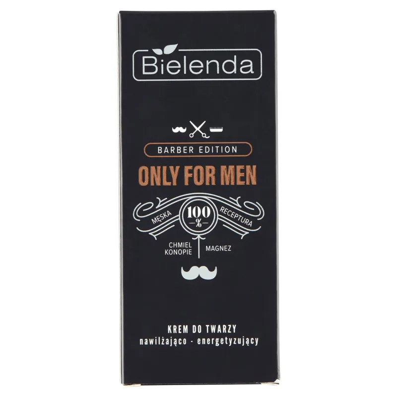 Bielenda Only For Men Barber Edition, cremă hidratantă și energizantă, 50 ml — preț și oferte