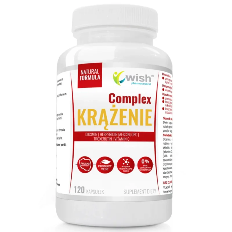 Wish Circulation Complex, 120 capsule — preț și oferte