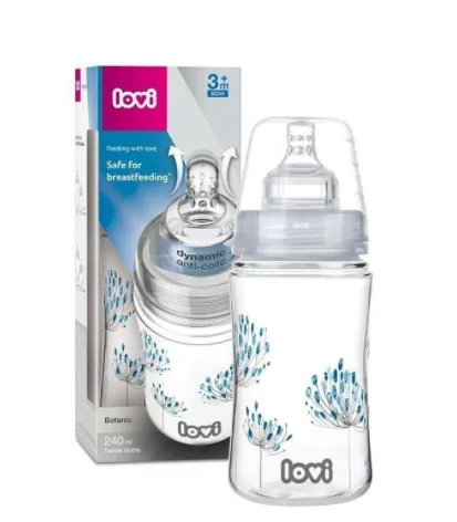 LOVI Biberon 240ml BOTANIC - 21/584 — preț și oferte
