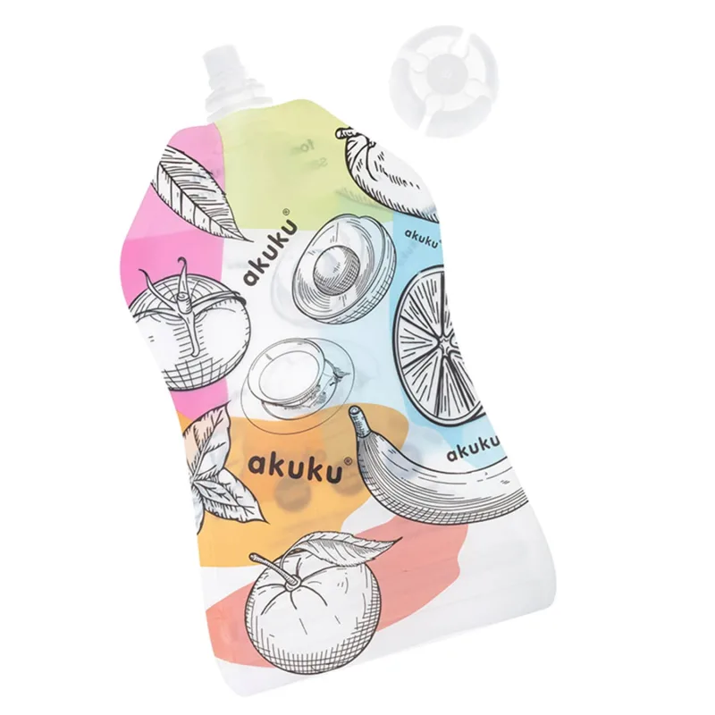 AKUKU, plicuri alimentare reutilizabile, A0056, 5 x 150 ml — preț și oferte