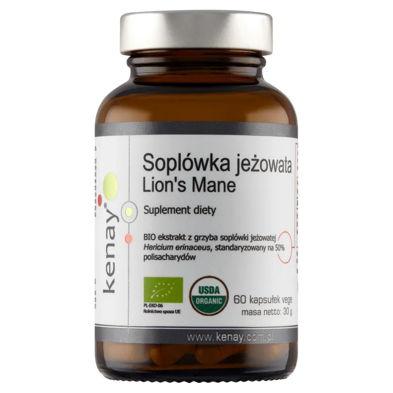 Kenay Lion's Mane, Arici soprano, 60 capsule vegetale — preț și oferte