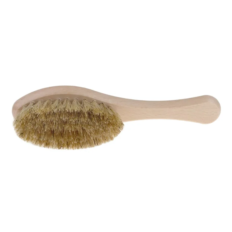 Bocioland, perie de păr din lemn, păr natural, elipsă, 1 buc — preț și oferte
