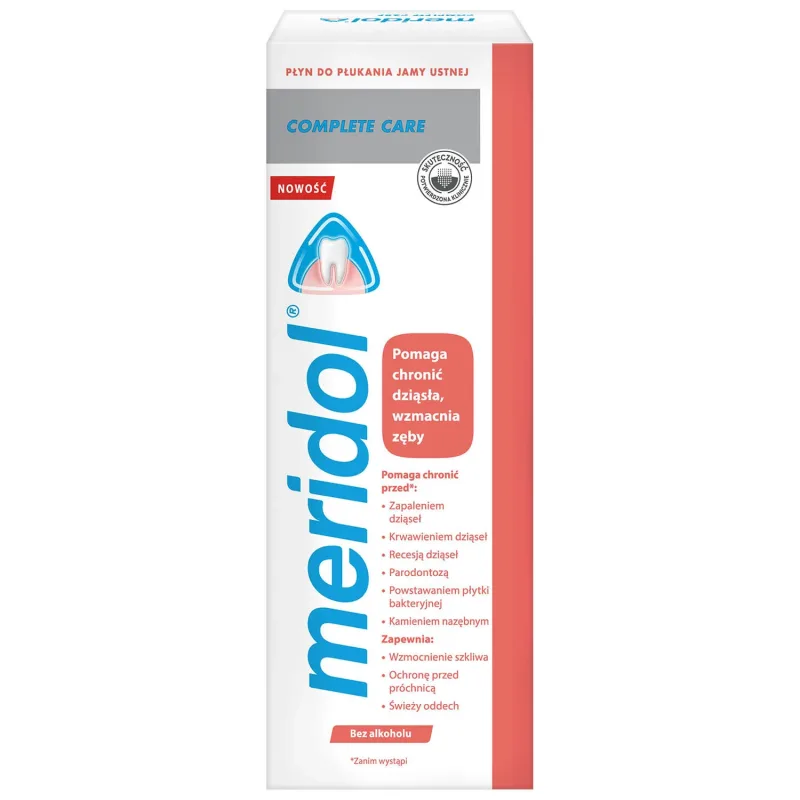 Meridol Complete Care, apă de gură, fără alcool, 400 ml — preț și oferte