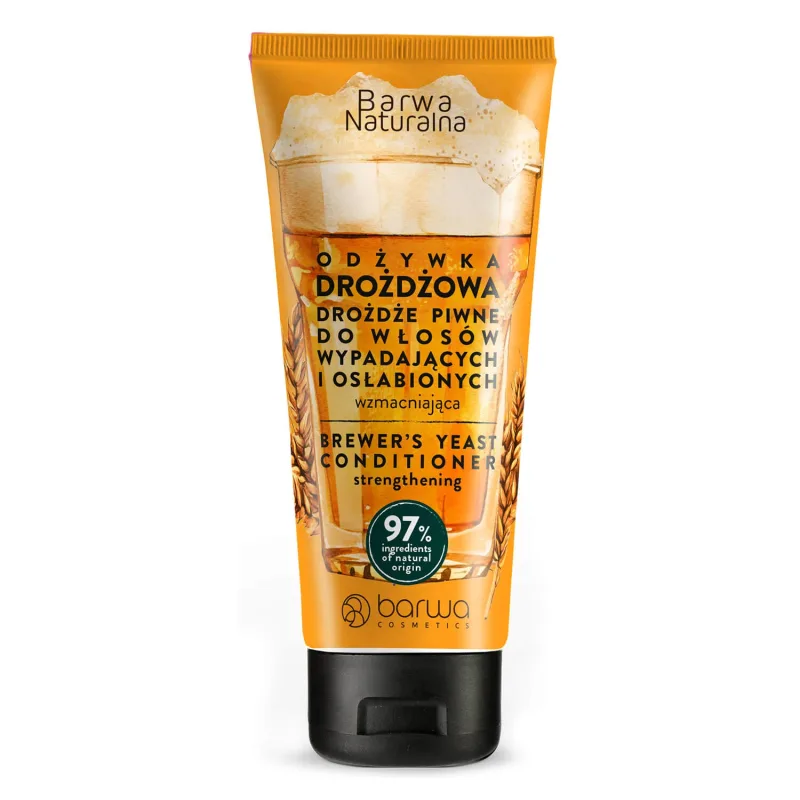 Barwa Natural, balsam de drojdie pentru părul căzut și slăbit, întărire, 200 ml — preț și oferte