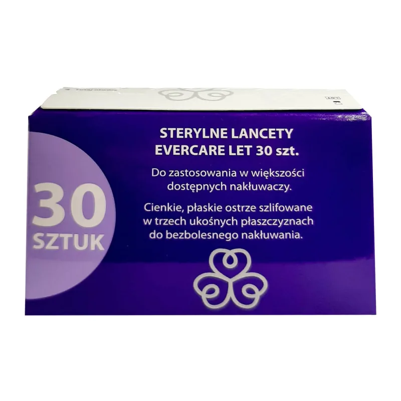 Evercare Let, lancette sterile, de unică folosință, 30 bucăți — preț și oferte