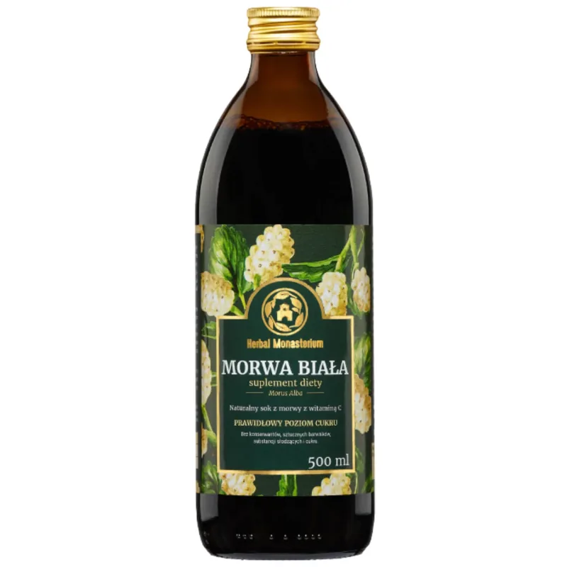 Herbal Monasterium Mure albe, 100% suc natural, 500 ml — preț și oferte