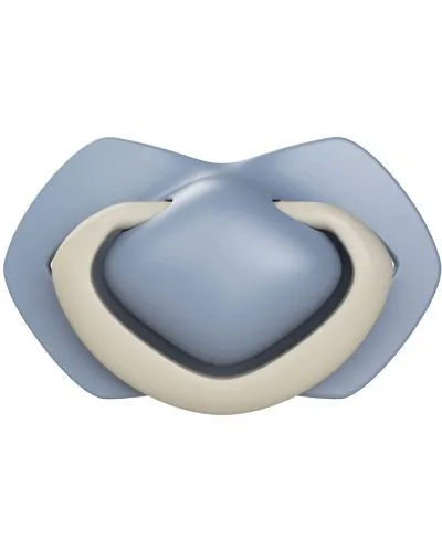 CANPOL Suzeta Simetrica Silicon 6-18m Pure Color Blu 22/656 CANPOL BABIES — preț și oferte