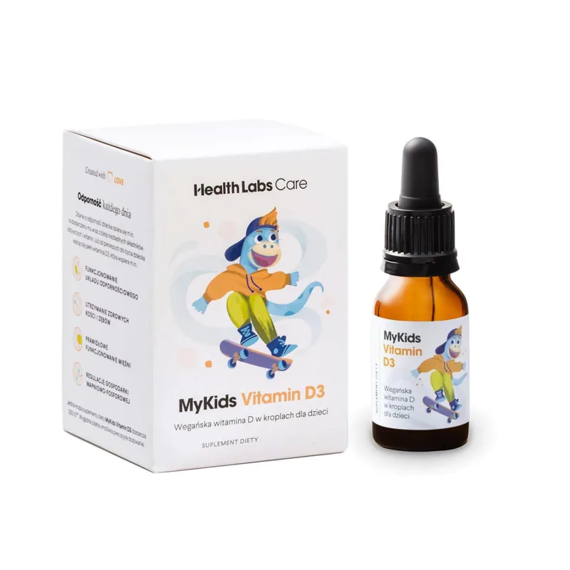 Health Labs MyKids Vitamina D3 picături, 9,7 ml — preț și oferte