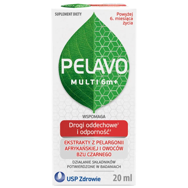 Pelavo Multi 6m+, picături pentru bebeluși și sugari după vârsta de 6 luni, 20 ml USP — preț și oferte